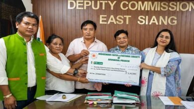 IFCSAP Donates ₹3.16 Lakh to Support Flood-Affected Families in East Siang