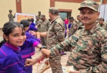 Indian Army Celebrates Raksha Bandhan with Students in Mebo﻿
