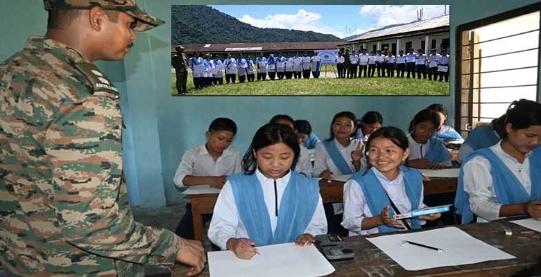 Indian Army Holds Community Outreach Programme for Students in Tuting