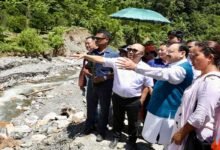 J.P. Nadda Visits Flood-Hit Areas in Keyi Panyor District; Assures Full Central Support