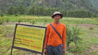 KVK Anjaw Surveys Horticulture Projects in Six Vibrant Villages of Anjaw