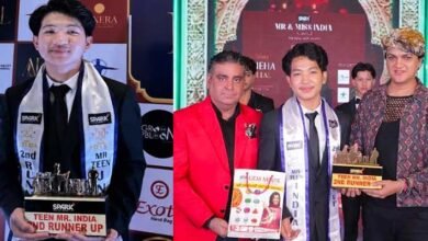 Arunachal's Nabam Tukung Finishes 2nd Runner-Up at Mr. Teen India 2026