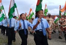 Over 600 Join Tiranga Yatra in Mechukha Under Har Ghar Tiranga 2026﻿