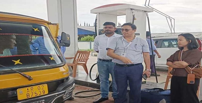 Surprise Inspection Finds Short Delivery at Doimukh Petrol Pump﻿