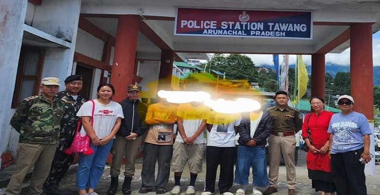 Tawang Police Trace Four Missing Minor Boys Within 35 Minutes