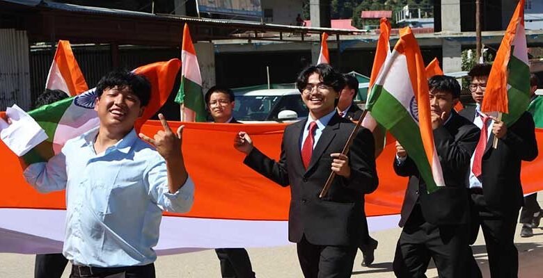 Ziro Takes to the Streets in Tiranga Yatra Celebrating National Pride