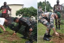 Plantation Drive Held in Khonsa Under ‘Ek Ped Maa Ke Naam 3.0’