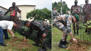 Plantation Drive Held in Khonsa Under ‘Ek Ped Maa Ke Naam 3.0’
