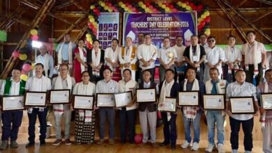Teachers’ Day : 16 Teachers Honoured for Dedicated Service in Papum Pare