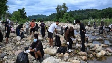 5.6 Tonnes of Waste Cleared from Sibo Korong Riverbank in Pasighat