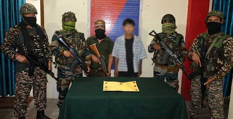 Assam Rifles Apprehends Suspected Drug Peddler in Khonsa﻿