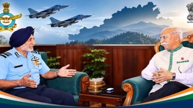 Eastern Air Command Chief Meets Arunachal Governor, Discusses Emergency Response and Air Connectivity﻿