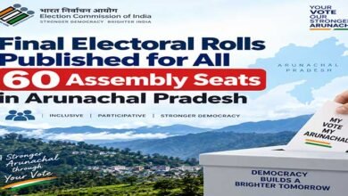 Final Electoral Rolls Published for All 60 Assembly Seats in Arunachal Pradesh