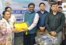 Himalayan University Organises Village Adoption Ceremony at Jollang
