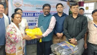 Himalayan University Organises Village Adoption Ceremony at Jollang