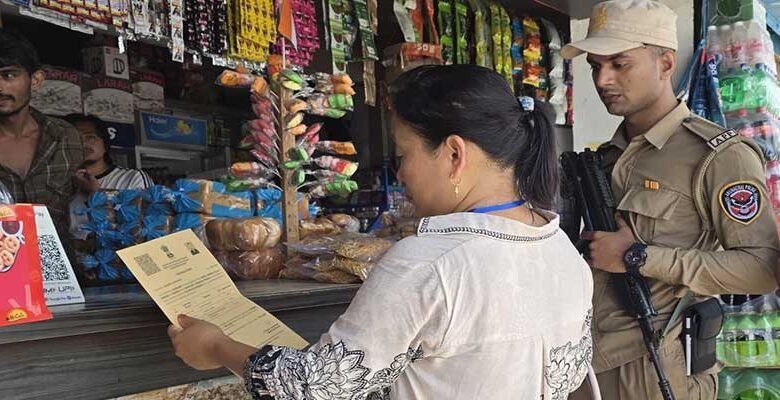 Joint Market Inspection in Yupia and Tigdo: Unlicensed Shops Penalised﻿