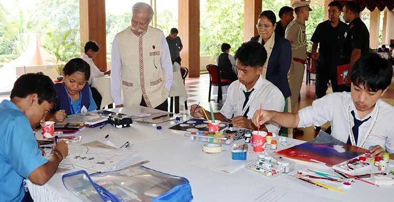 Lok Bhavan Organises Declamation, Painting Competitions Under Nasha Mukt Bharat Abhiyan﻿