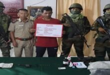 NSCN-K (Ang Mai) Self-Styled Lieutenant Apprehended in Longding