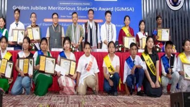 Pema Khandu Felicitates 30 State-Level Toppers Under Golden Jubilee Awards