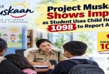 Project Muskaan Shows Impact as Student Uses Child Helpline 1098 to Report Abuse﻿