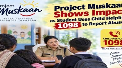 Project Muskaan Shows Impact as Student Uses Child Helpline 1098 to Report Abuse﻿