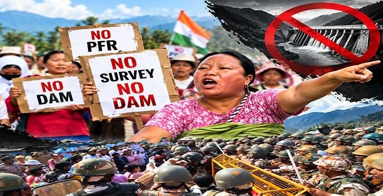 ‘No PFR, No Survey’: Protests Intensify Over Proposed Siang Mega Project﻿