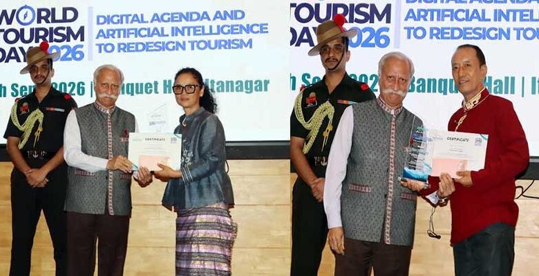 Governor Confers State Tourism Awards on World Tourism Day in Itanagar