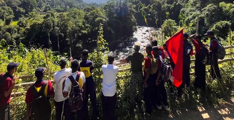 Arunachal: 550 NCC Cadets Explore Poma Hills on Fifth Day of Rising Sun Trek