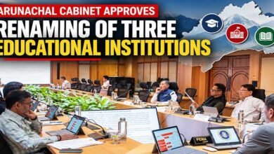 Arunachal Cabinet Approves Renaming of Three Educational Institutions﻿
