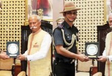 Arunachal Governor Honours Two ADCs with ‘Land of Rising Sun Plaque for Excellence’﻿