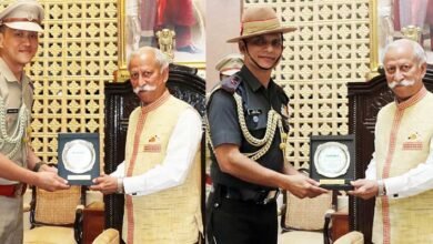 Arunachal Governor Honours Two ADCs with ‘Land of Rising Sun Plaque for Excellence’﻿