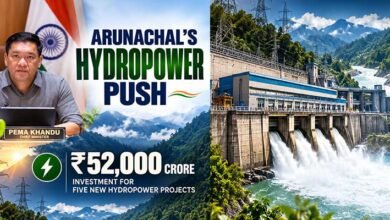 Arunachal's Hydropower Push: ₹52,000 Crore Investment Pipeline for Five New Projects﻿