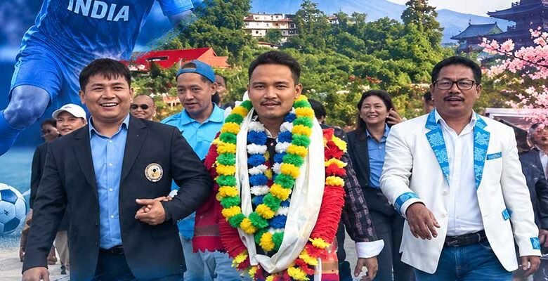Arunachal Para-Athlete Boje Marbom Welcomed After Asian Para Games Participation﻿