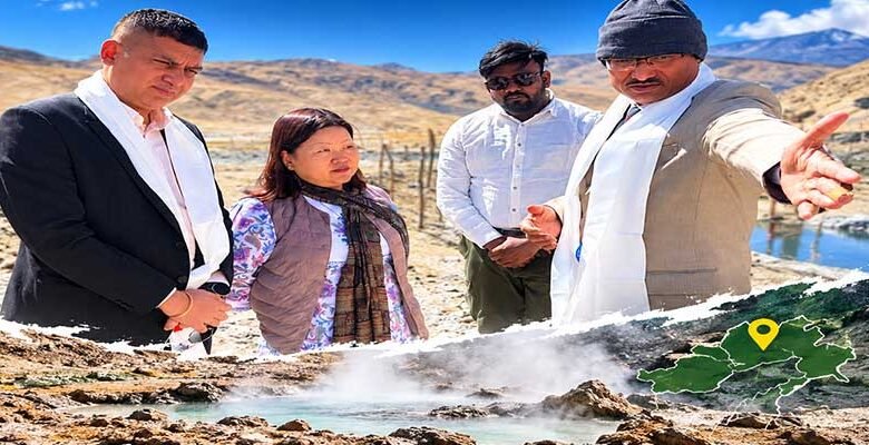 Dasanglu Pul Visits Ladakh’s Puga Geothermal Project to Study Clean-Energy Model