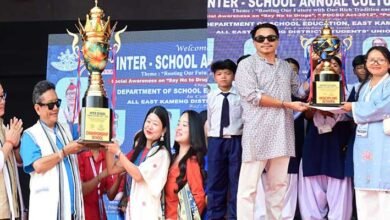 2,000 Students Take Part in East Kameng’s First Inter-School Annual Cultural Meet﻿
