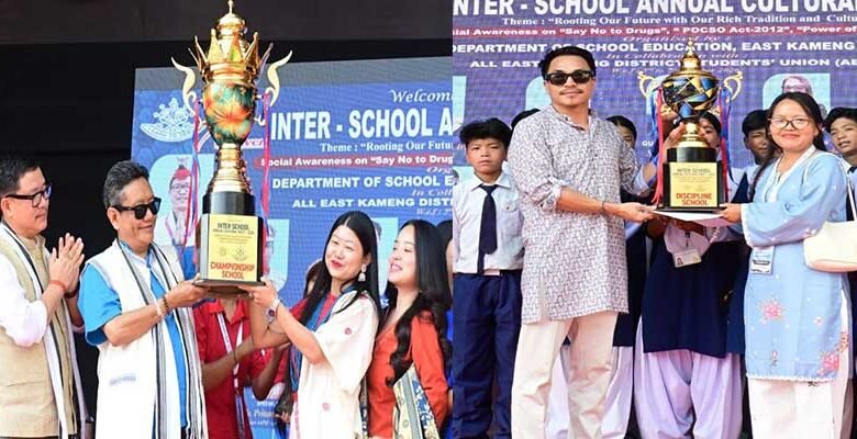 2,000 Students Take Part in East Kameng’s First Inter-School Annual Cultural Meet﻿