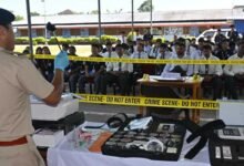 East Siang Police Demonstrates Modern Forensic Techniques to Students at Rashtriya Raksha University