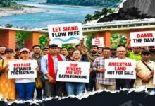 Guwahati Protesters Extend Solidarity to Arunachal Communities Opposing SUMP﻿