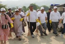 Gandhi Jayanti Marked with Cleanliness Drive, Plantation and Special Gram Sabha at Poma