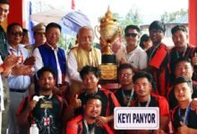 Keyi Panyor Wins Overall Champion Trophy at Arunachal's Seva Sankalp Utsav