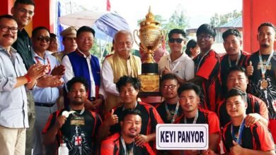 Keyi Panyor Wins Overall Champion Trophy at Arunachal's Seva Sankalp Utsav
