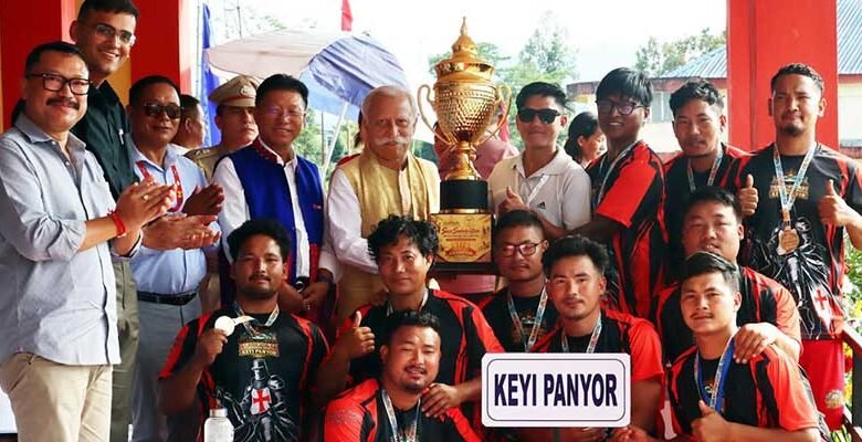 Keyi Panyor Wins Overall Champion Trophy at Arunachal's Seva Sankalp Utsav