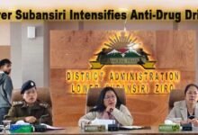 Lower Subansiri Intensifies Anti-Drug Drive, Calls for Stronger Community Participation