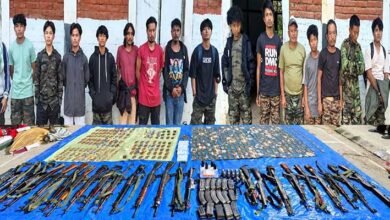 Manipur: 17 Arrested for Impersonating SoO Cadres at Sinai Camp; Huge Arms Seized