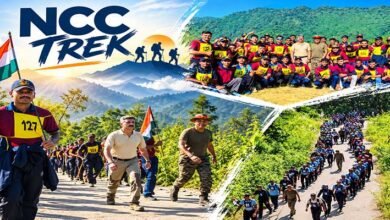 550 NCC Cadets Begin Rising Sun Trek in Arunachal Pradesh﻿