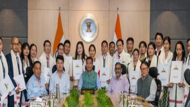 Pema Khandu Hands Over Appointment Orders to 21 Assistant Professors