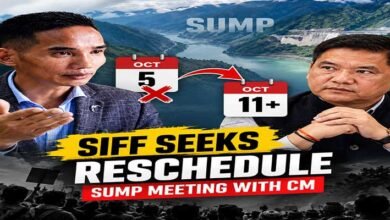 SIFF Asks Arunachal CM for More Time Before SUMP Talks