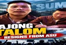 Tajong Talom Resigns from ASU Amid SUMP Protests, Appeals for Peaceful Agitation