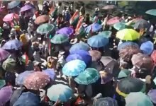 Yingkiong Rally Demands Release of Detained Protesters, Withdrawal of CAPF Personnel