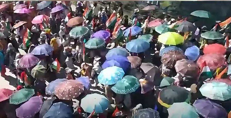 Yingkiong Rally Demands Release of Detained Protesters, Withdrawal of CAPF Personnel